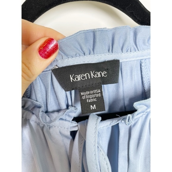 Karen Kane Costa Palmas Ruffle Sleeve Top *read description* - Picture 7 of 15